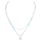 Merx Layered Stone NecklaceJewelryPosh Boutique