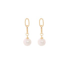 Merx Pearl Dangle Earrings - GoldJewelryPosh Boutique