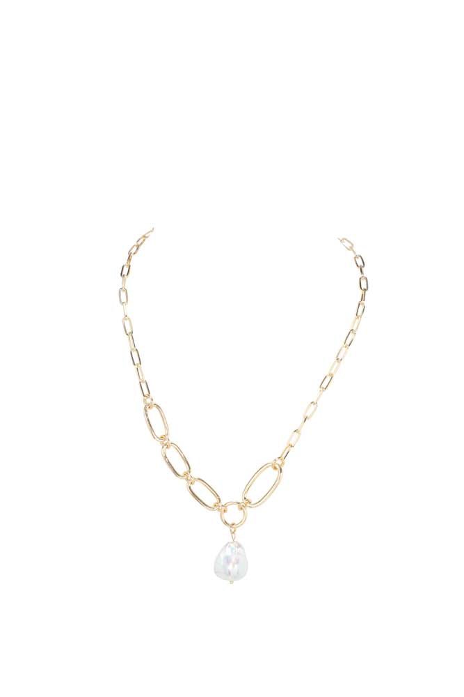 Merx Pearl Pendant NecklaceJewelryPosh Boutique