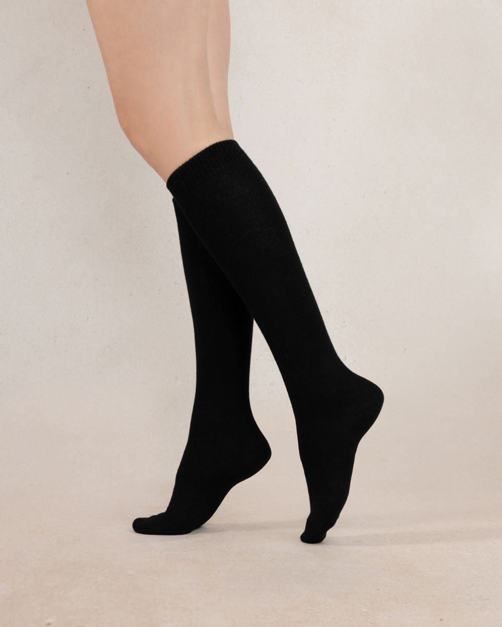 Cashmere Knee-High Socks