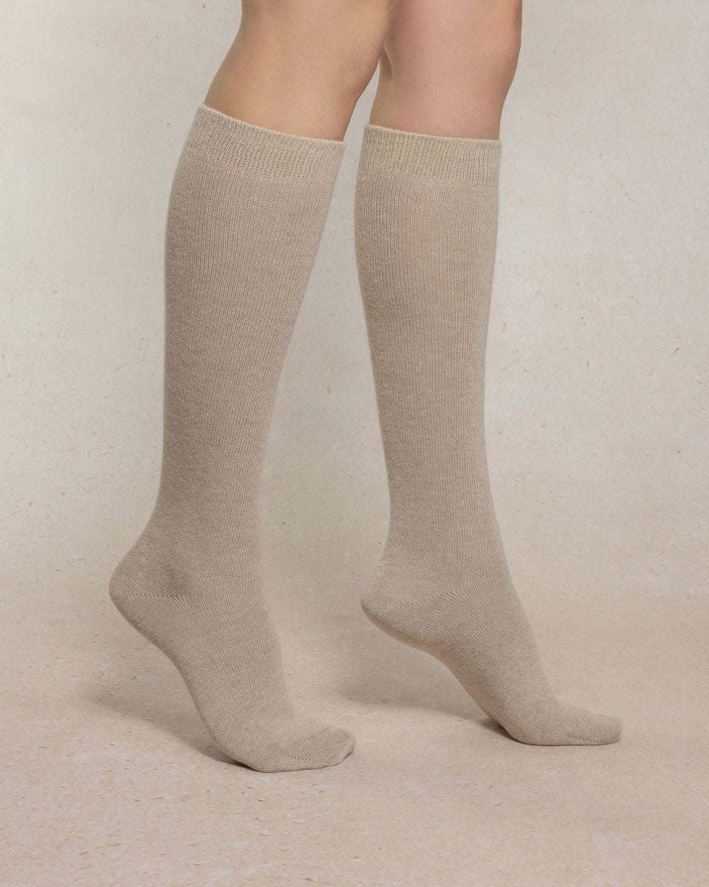 Cashmere Knee-High Socks