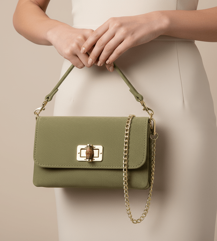 Mini Suede Crossbody ClutchHandbagsPosh Boutique