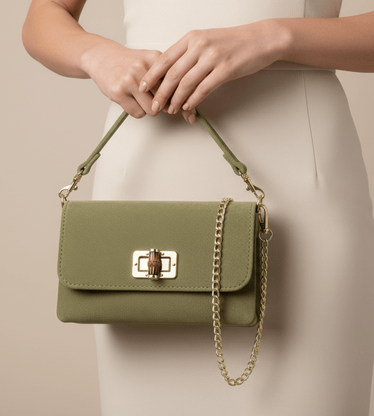 Mini Suede Crossbody ClutchHandbagsPosh Boutique