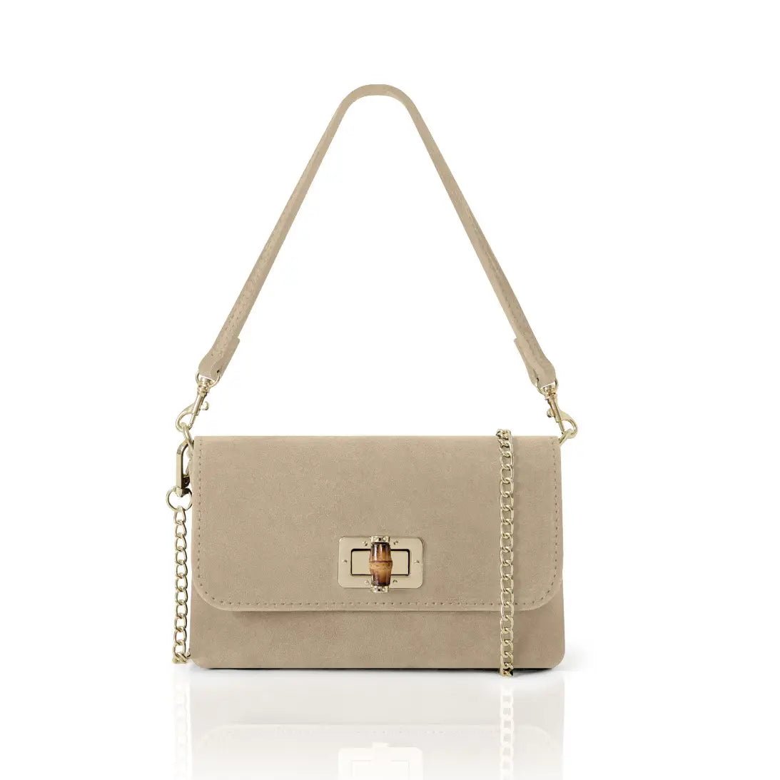 Mini Suede Crossbody ClutchHandbagsPosh Boutique