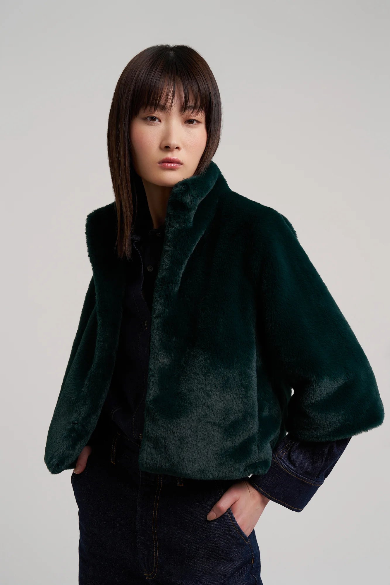 Mink Faux Fur JacketJacketsPosh Boutique