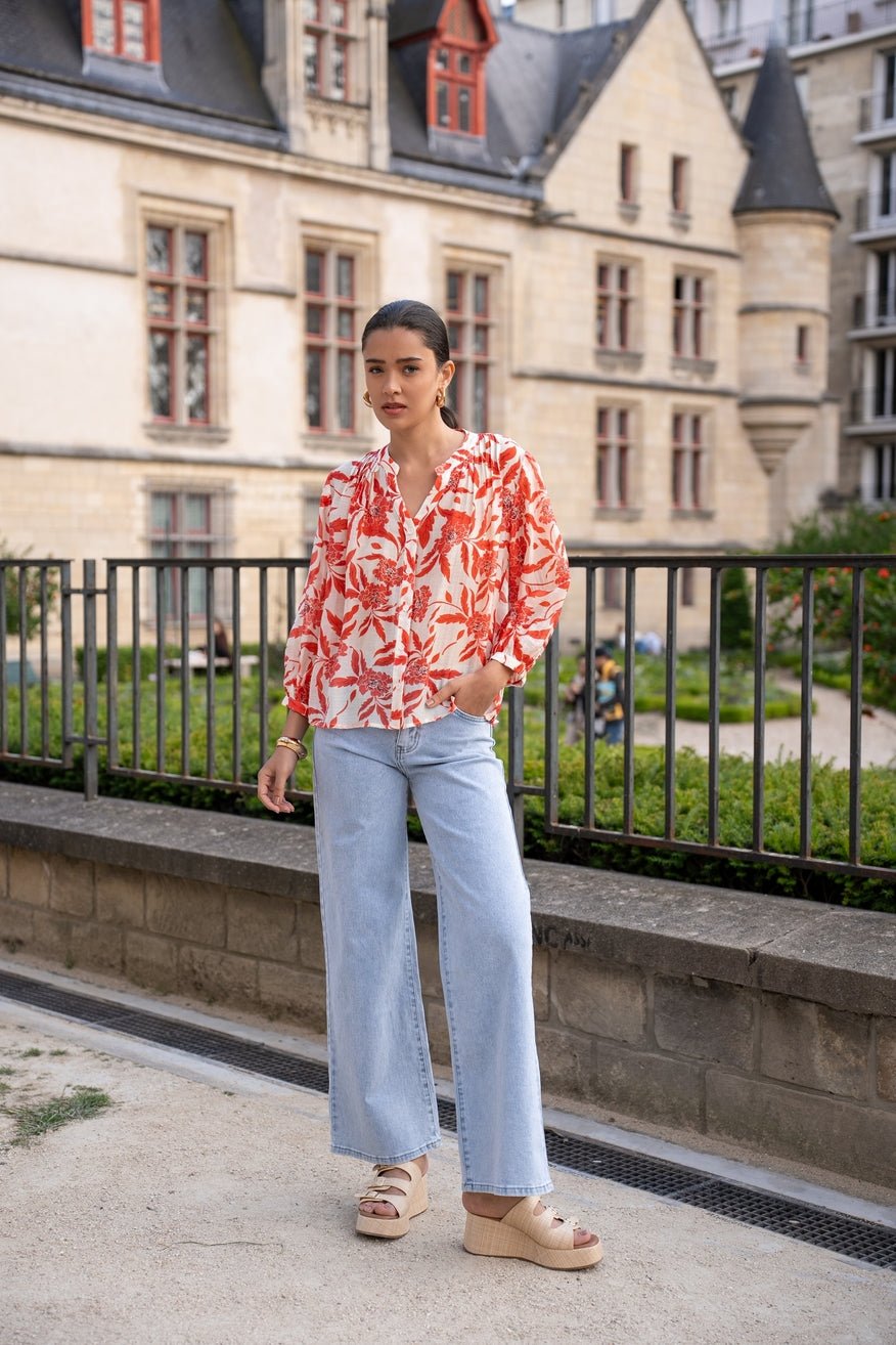 Monaco BlousePosh Boutique