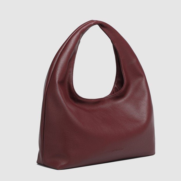 Monaco Shoulder Bag - BurgundyHandbagsPosh Boutique