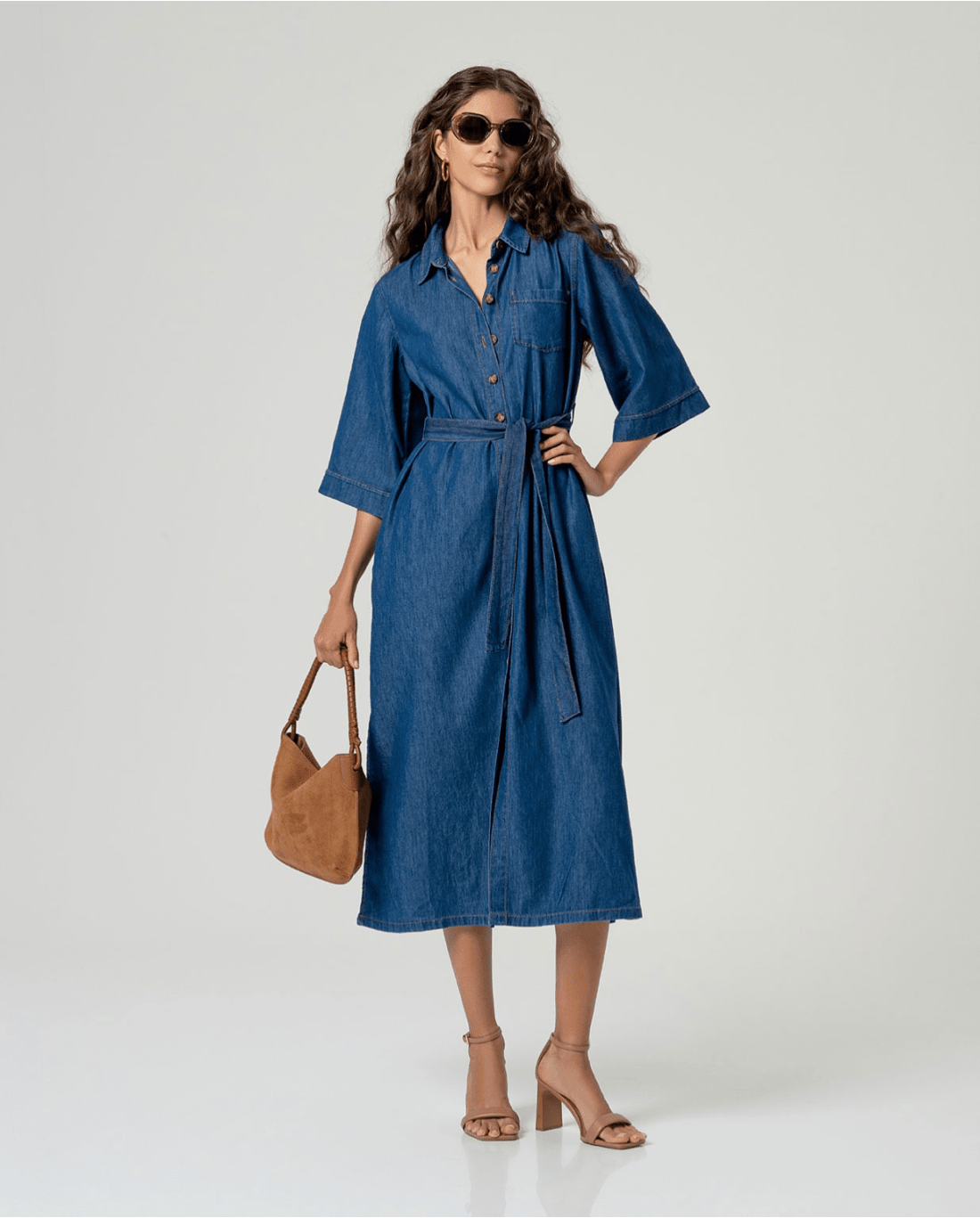 Morgan Denim DressDressesPosh Boutique