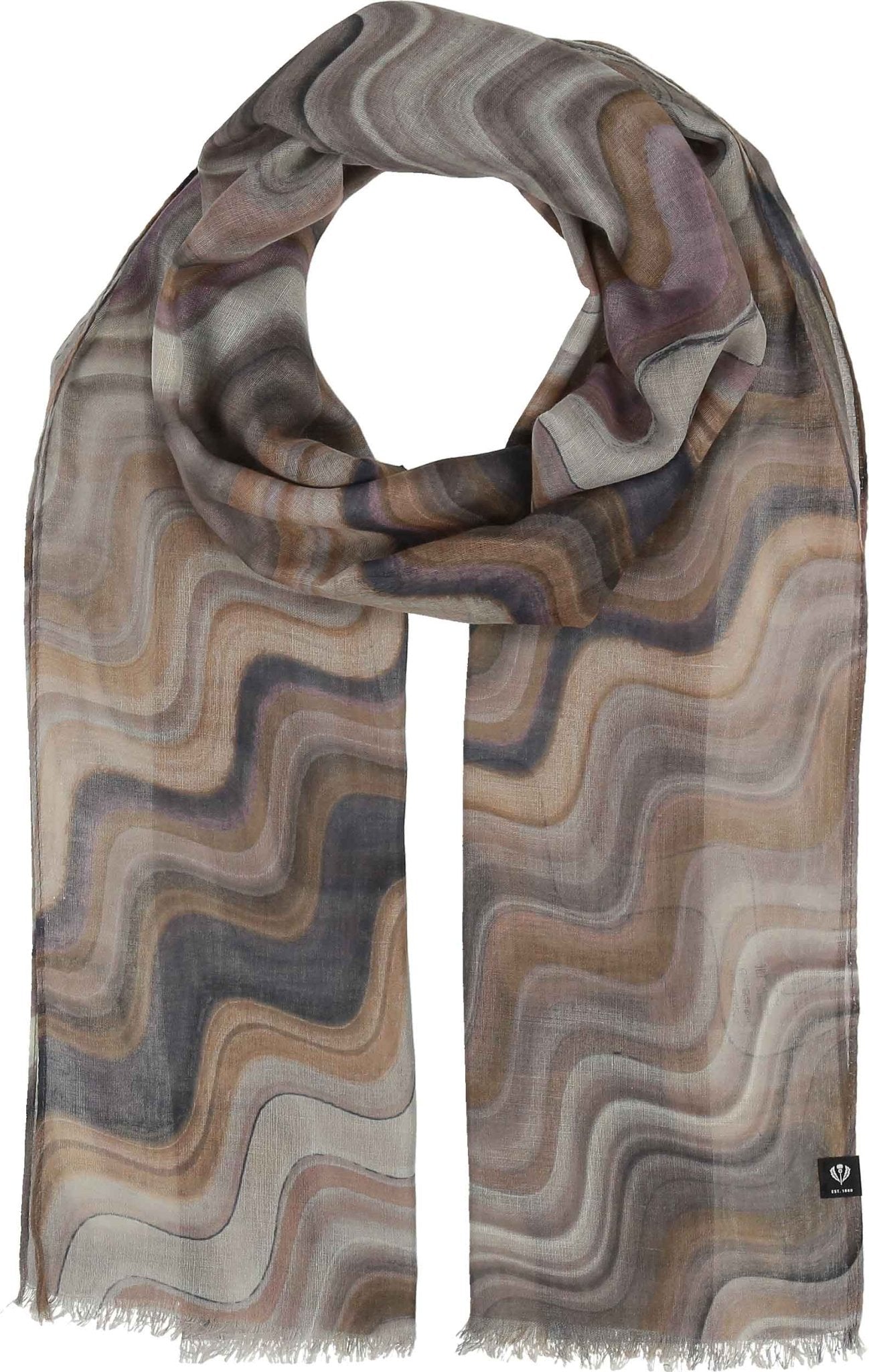 Ms. Zig Zag ScarfPosh Boutique