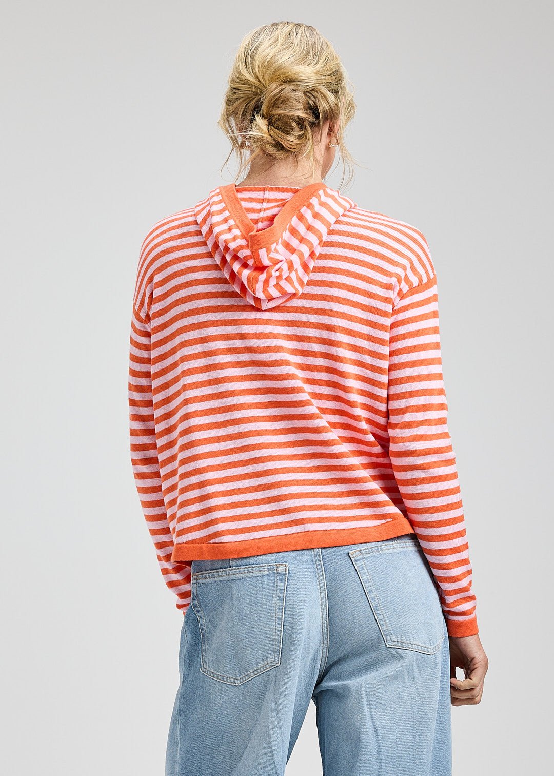 Multi Stripe HoodieSweatersPosh Boutique