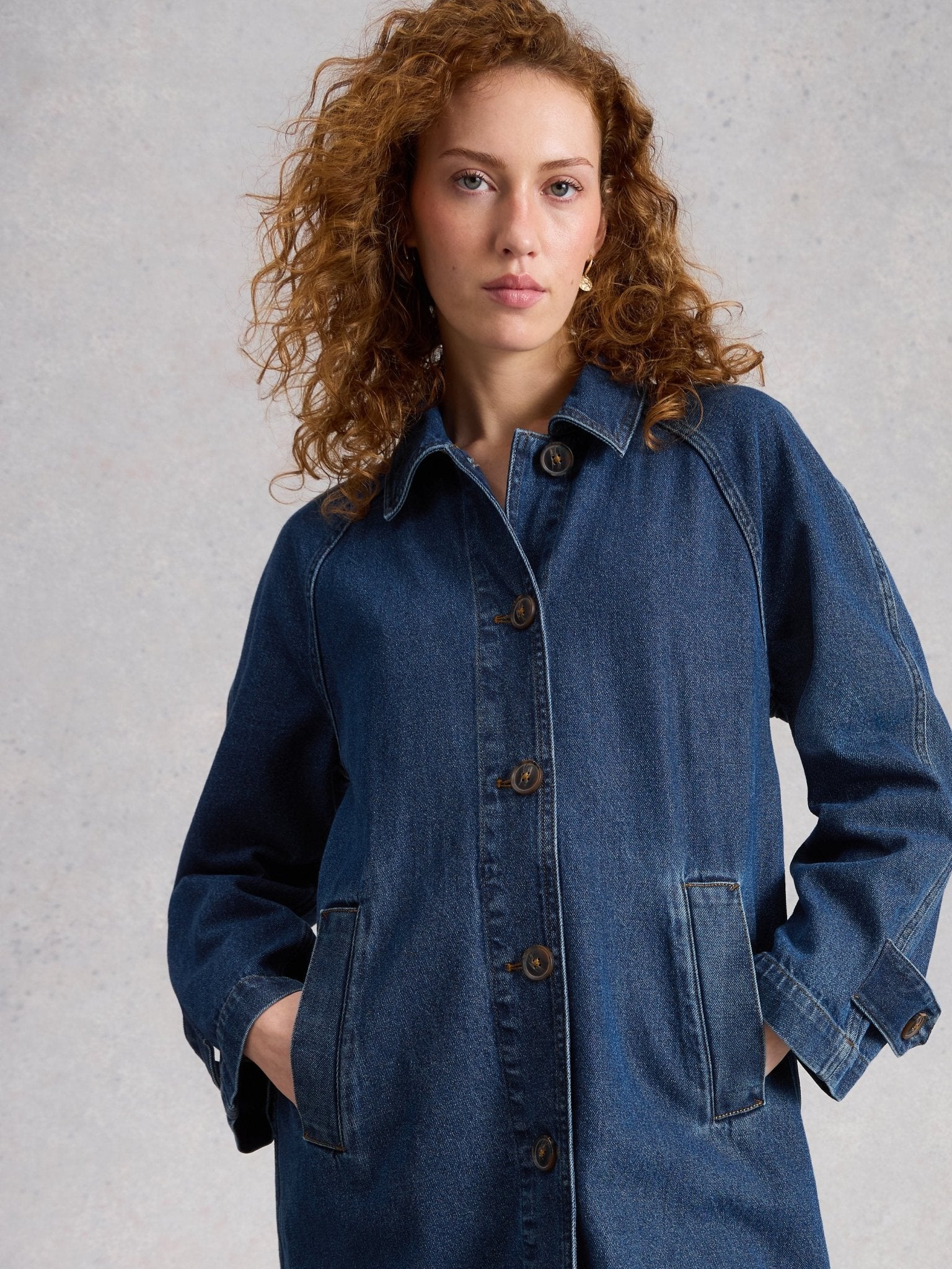 Oakleigh Denim CoatJacketsPosh Boutique