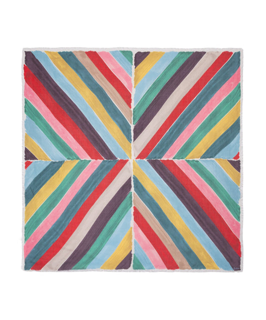 Painted Chevron Square ScarfPosh Boutique