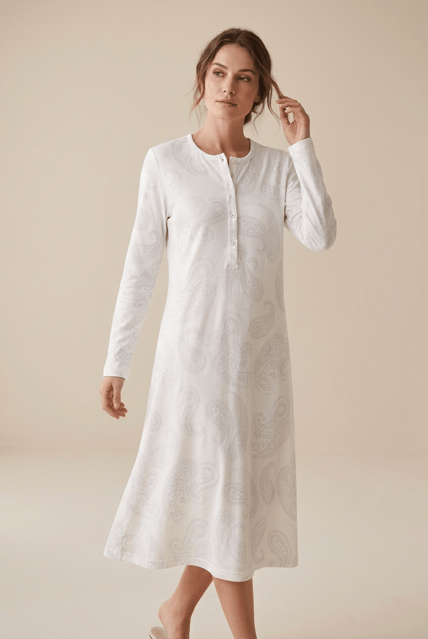 Paisley Night GownSleepwearPosh Boutique