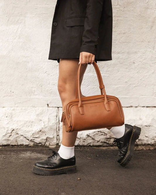 Paloma Handbag - TanHandbagsPosh Boutique