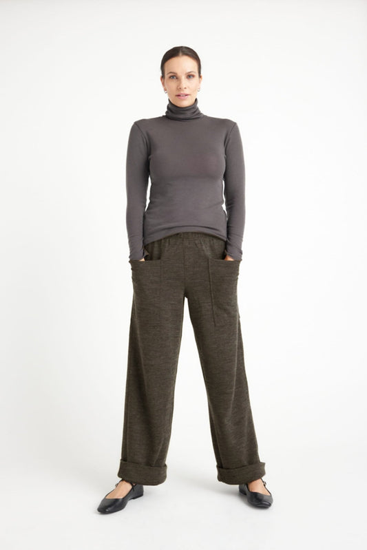 Patch Pocket PantPantsPosh Boutique