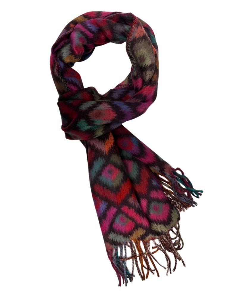 Peacock Feathers Cashmink ScarfPosh Boutique