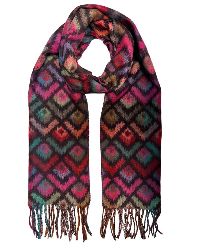 Peacock Feathers Cashmink ScarfPosh Boutique