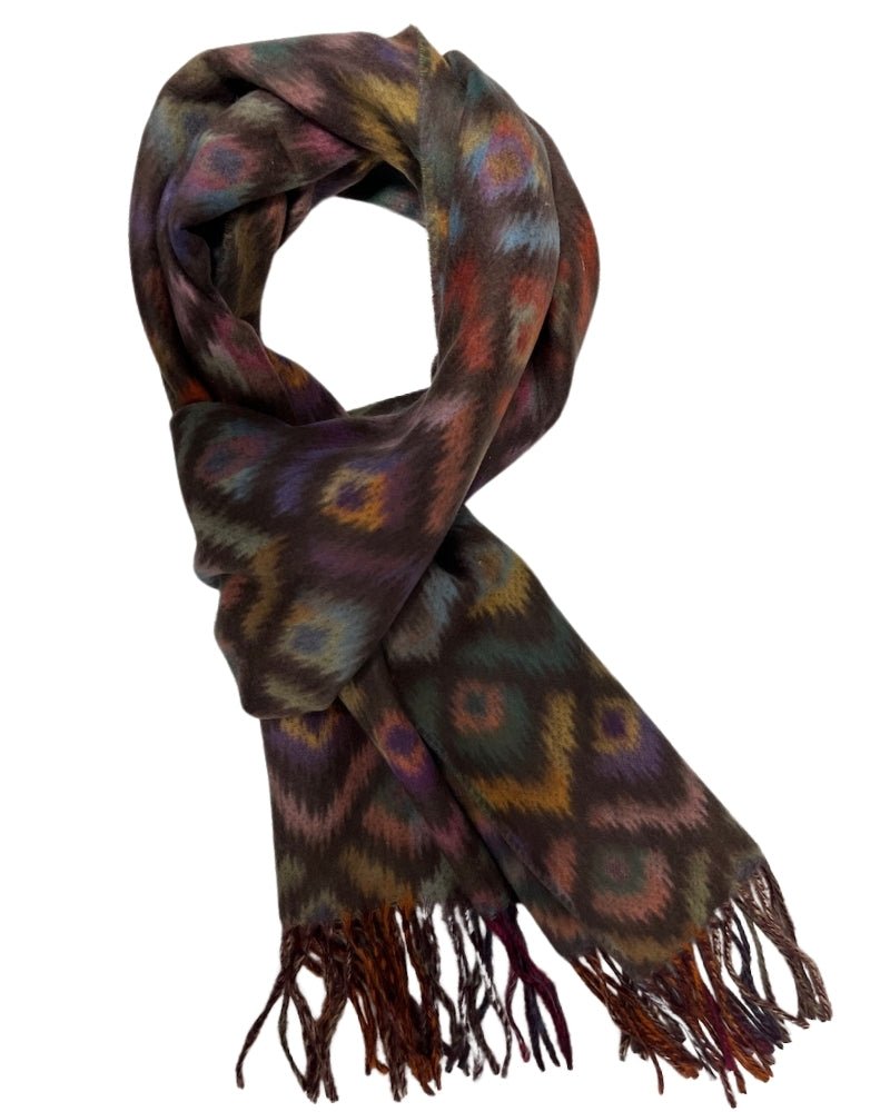 Peacock Feathers Cashmink ScarfPosh Boutique