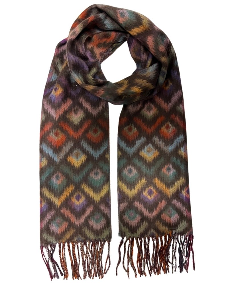 Peacock Feathers Cashmink ScarfPosh Boutique