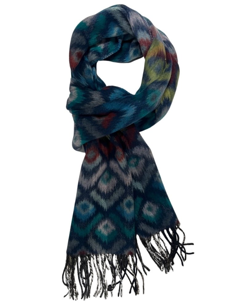 Peacock Feathers Cashmink ScarfPosh Boutique