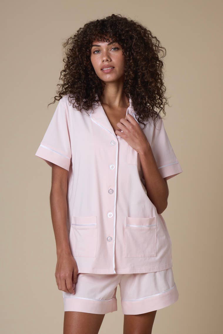 Peony Short PJ SetPosh Boutique