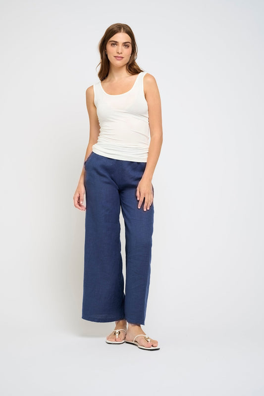 Pistache Linen PantsBottomsPosh Boutique