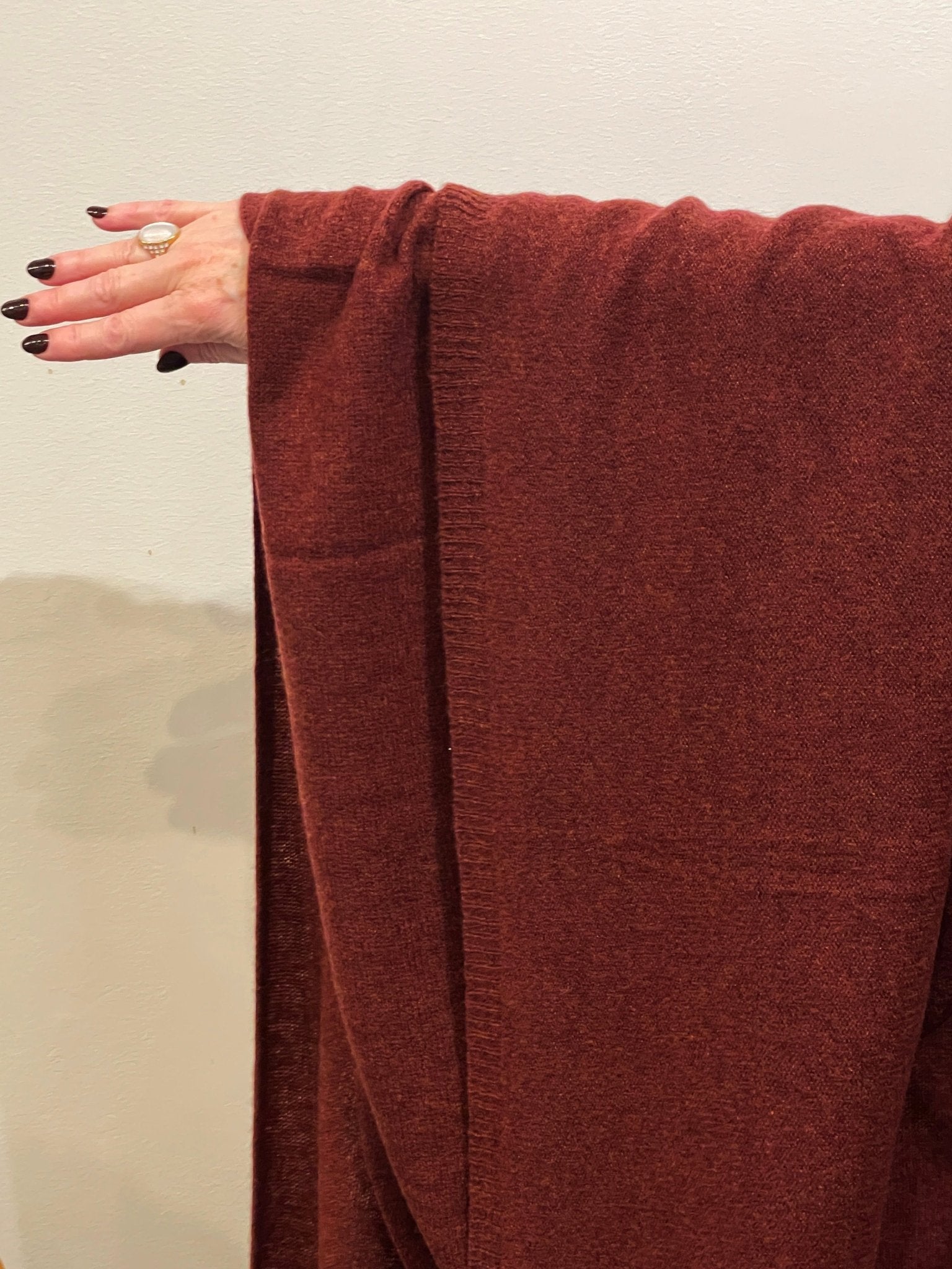 Plum Cashmere WrapScarvesPosh Boutique