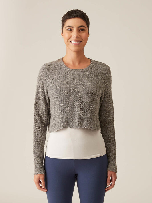 Posh Curved Crop SweaterSweatersPosh Boutique
