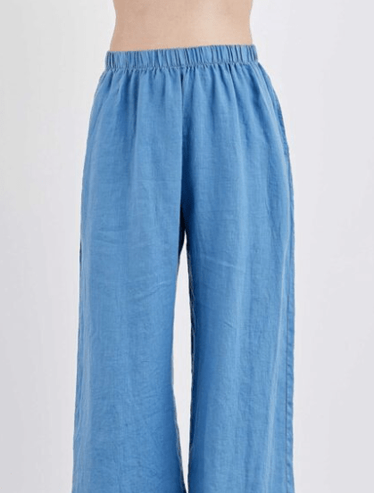 Posh Long Linen PantPantsPosh Boutique