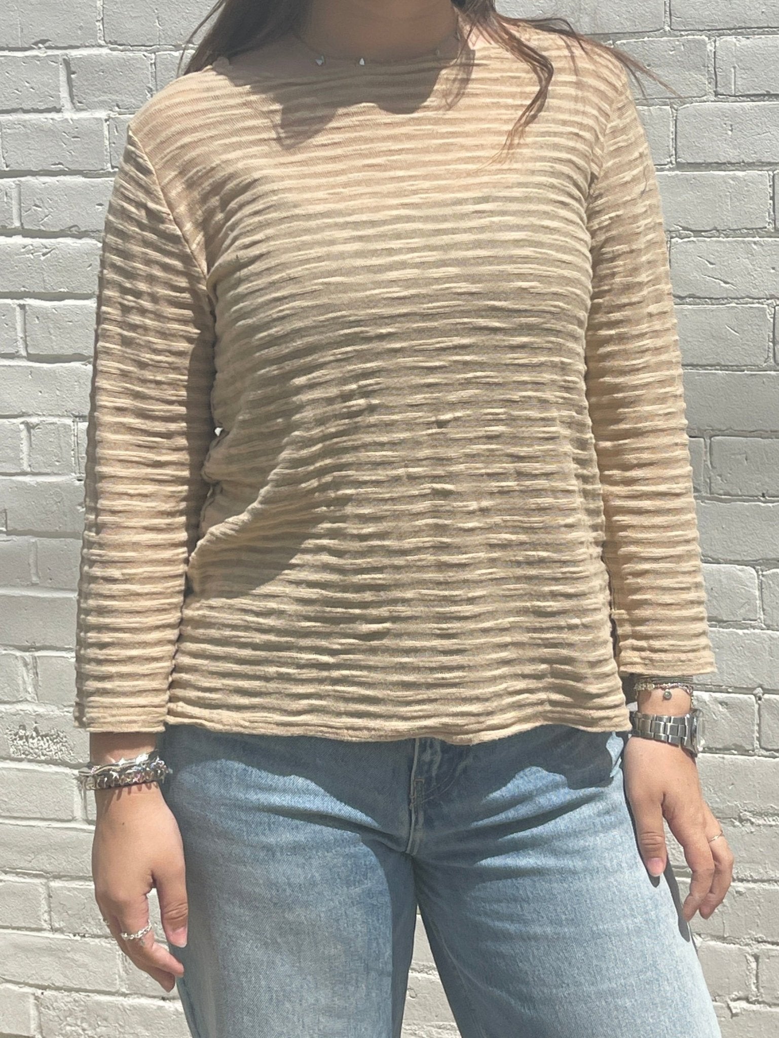 Posh Striped TopTopsPosh Boutique