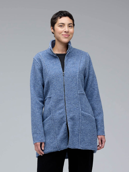 Posh Wool Zip JacketJacketsPosh Boutique