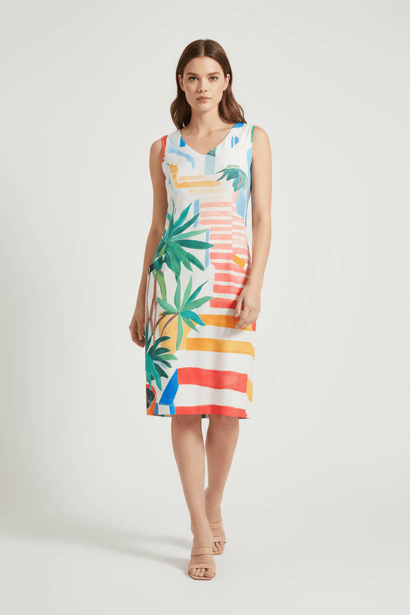 "Pots On The Stairs" DressDressesPosh Boutique