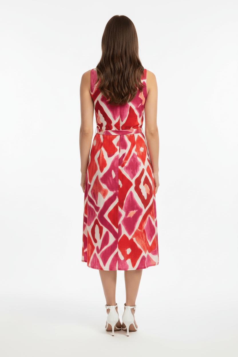 Pretty Pink Midi DressPosh Boutique
