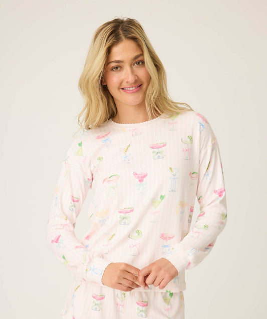 Pretty Punch Cocktail PJ SetPosh Boutique