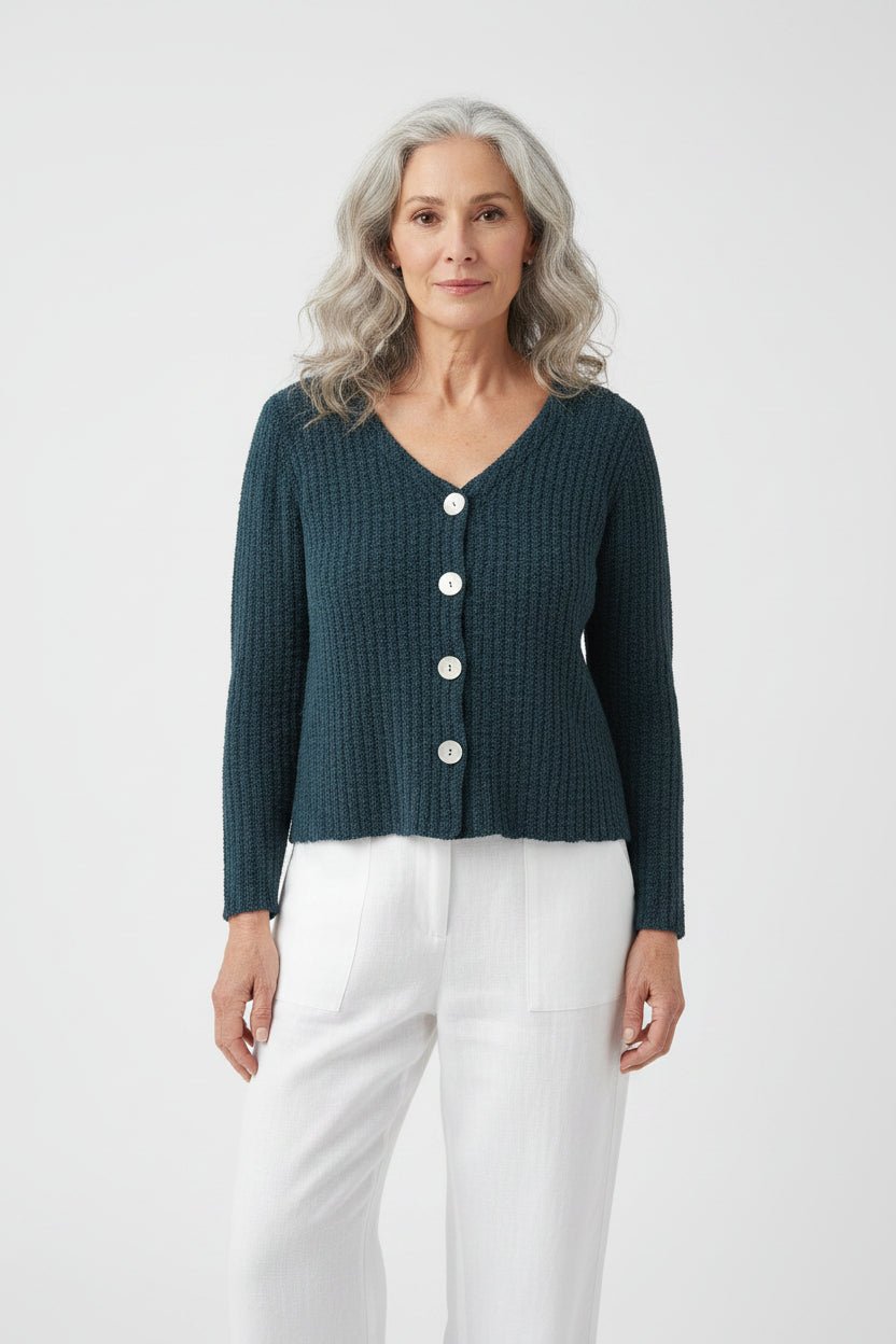 Puff Sleeve CardiPosh Boutique