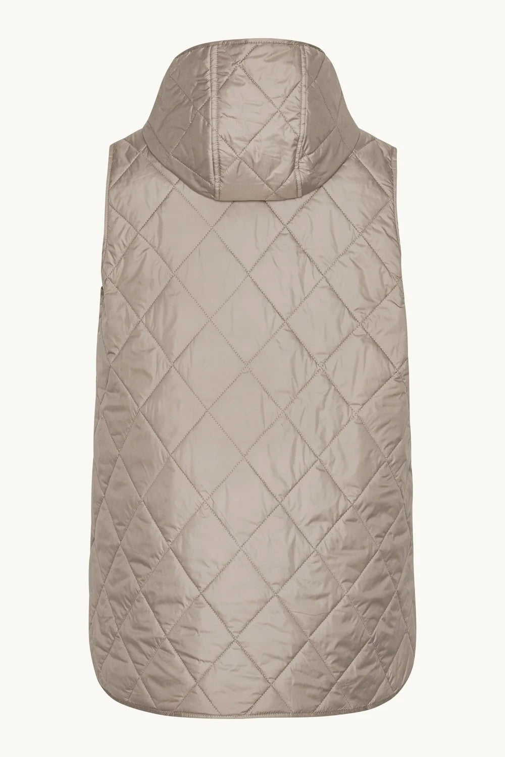 Quilted Long VestJacketsPosh Boutique