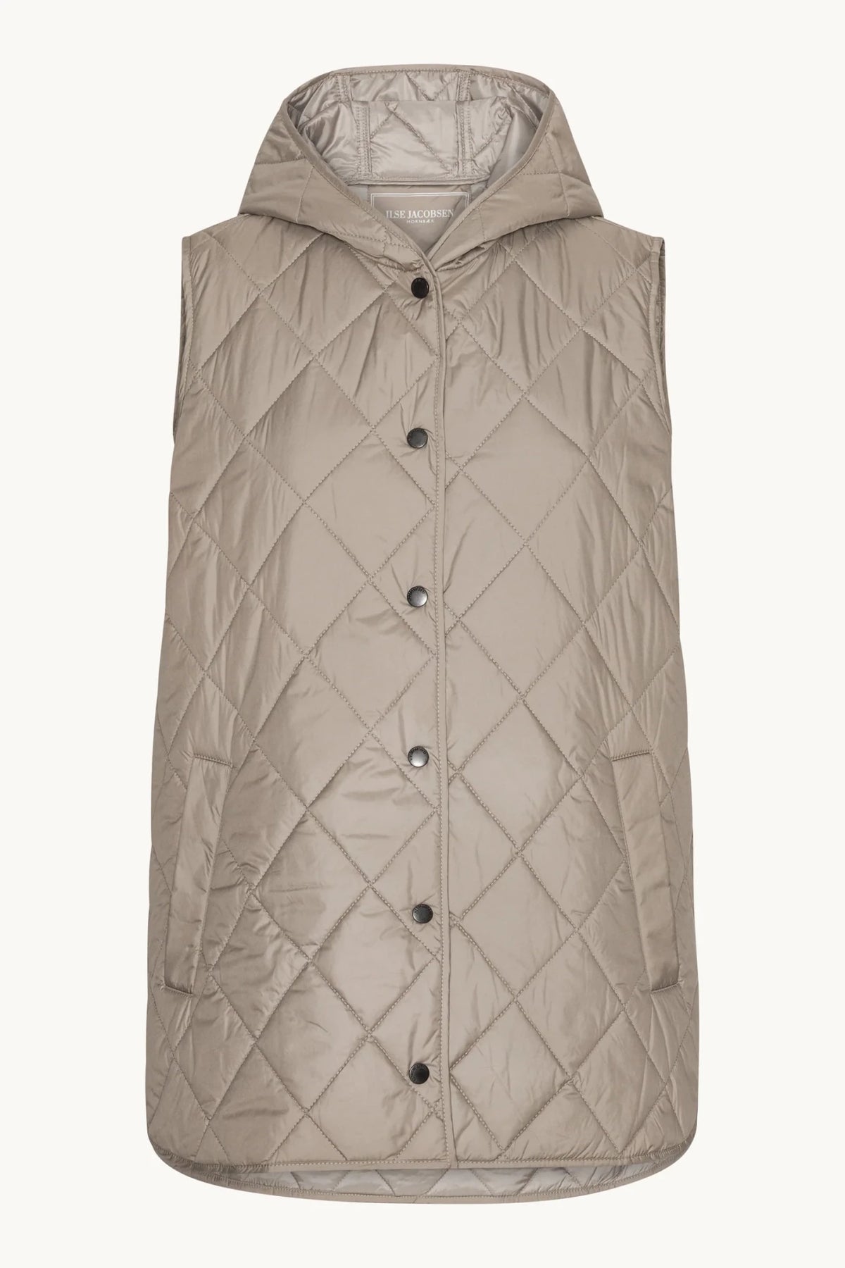 Quilted Long VestJacketsPosh Boutique