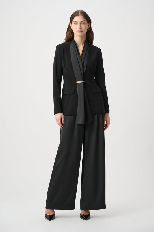Recycled Satin Wide-Leg PantsPantsPosh Boutique