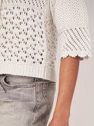 Repeat Isla Crochet SweaterSweatersPosh Boutique