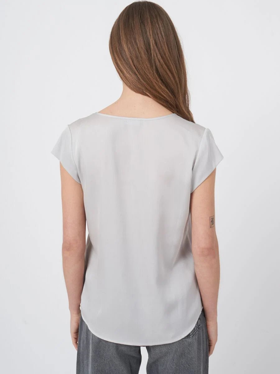 Repeat Silk BlouseTopsPosh Boutique