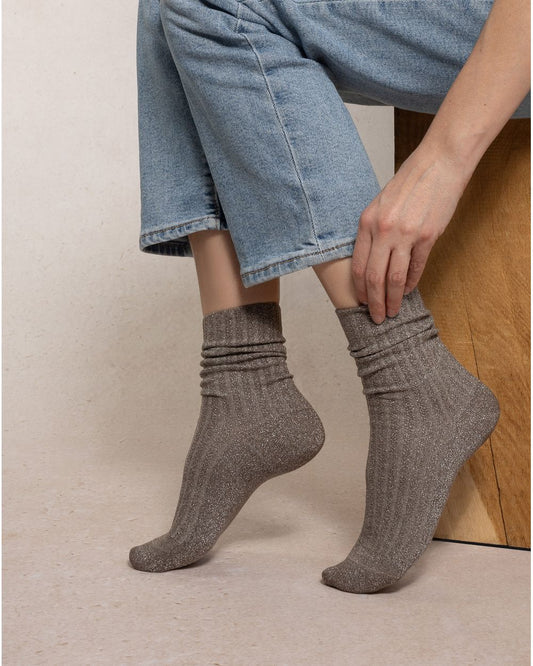 Ribbed Sparkly SockssocksPosh Boutique