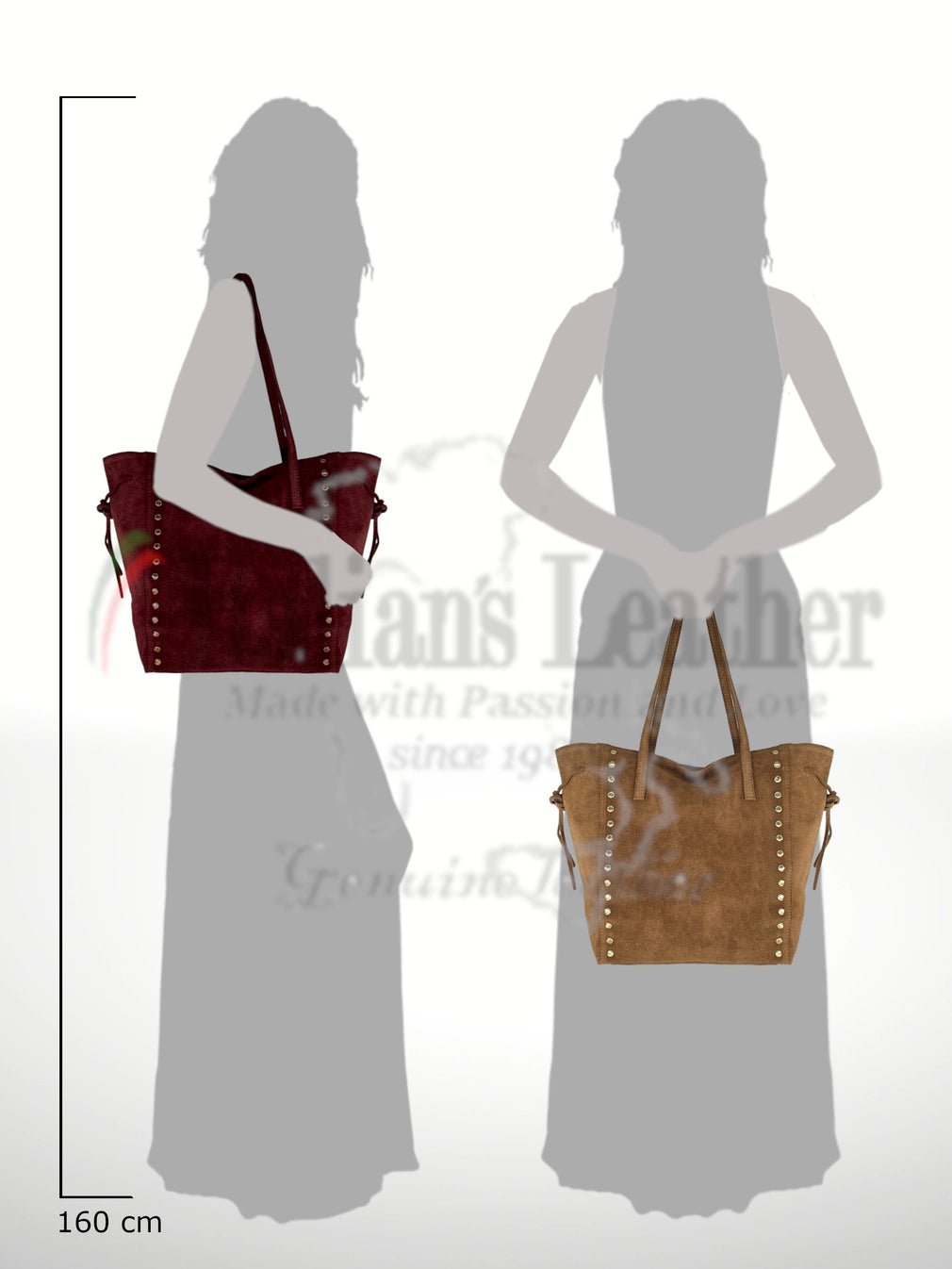 Rimiano Suede Tote BagHandbagsPosh Boutique