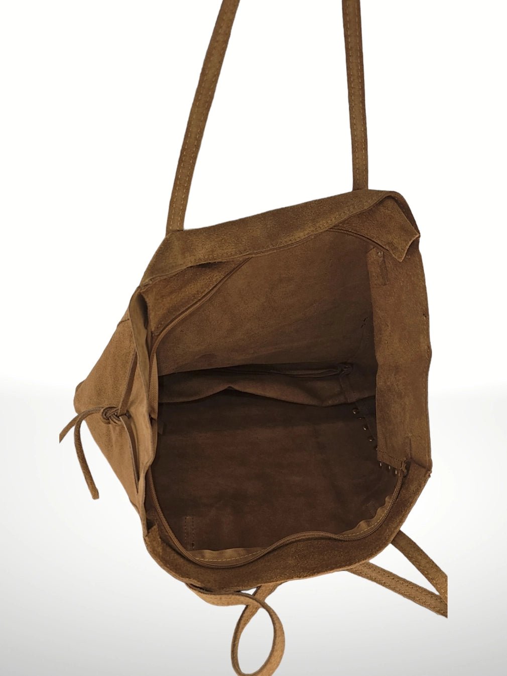 Rimiano Suede Tote BagHandbagsPosh Boutique