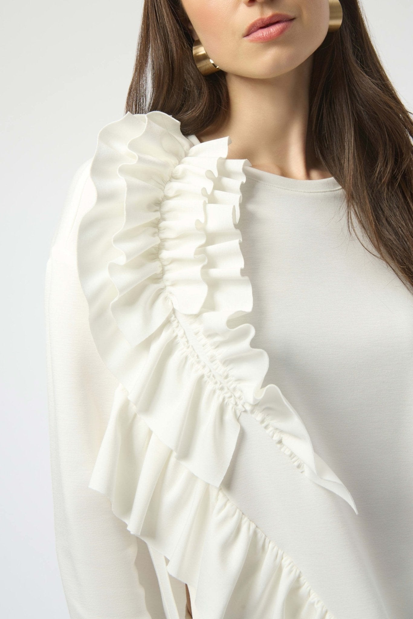 Ruffled TopTopsPosh Boutique