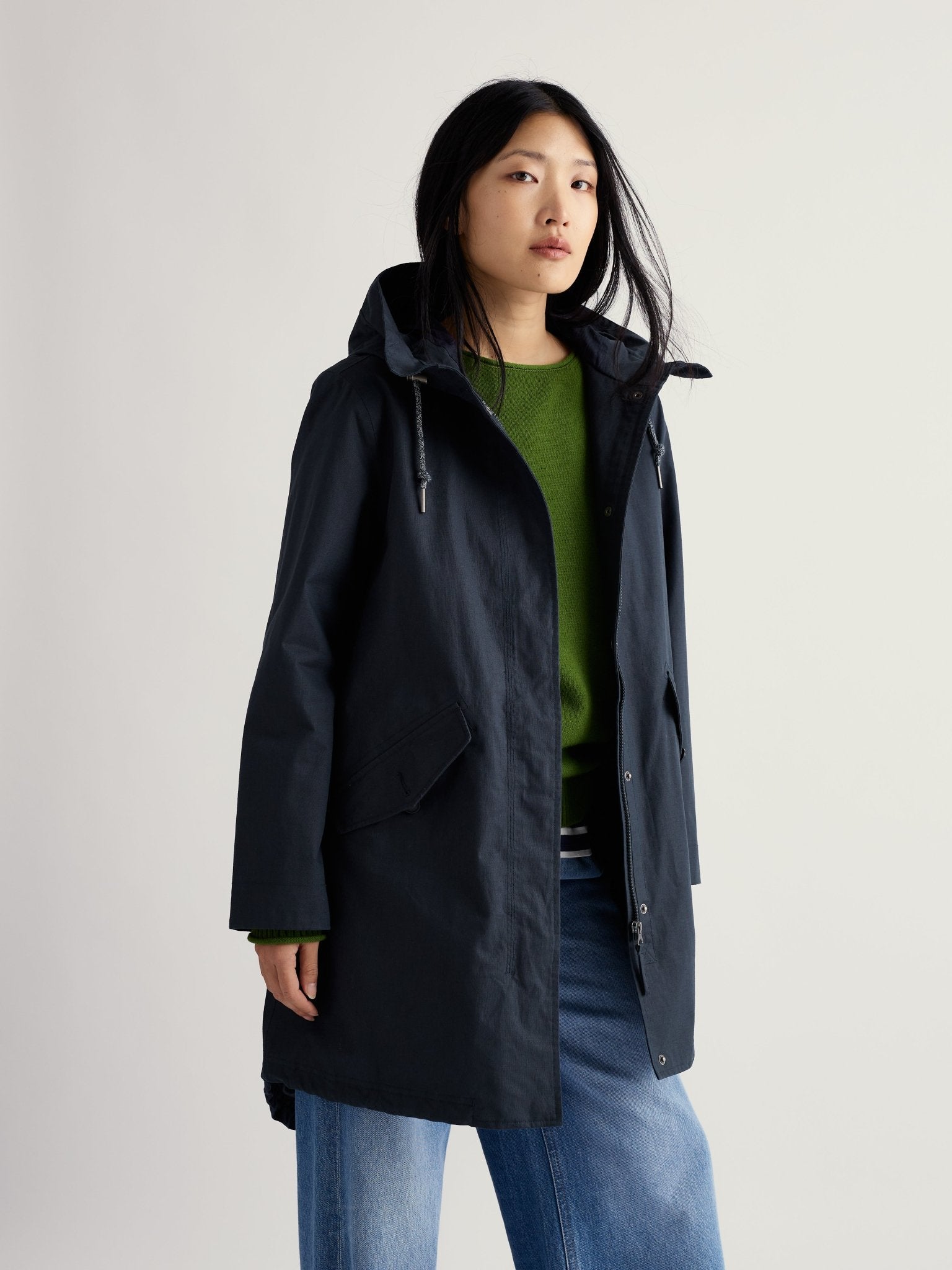 Seafaring Waterproof CoatPosh Boutique