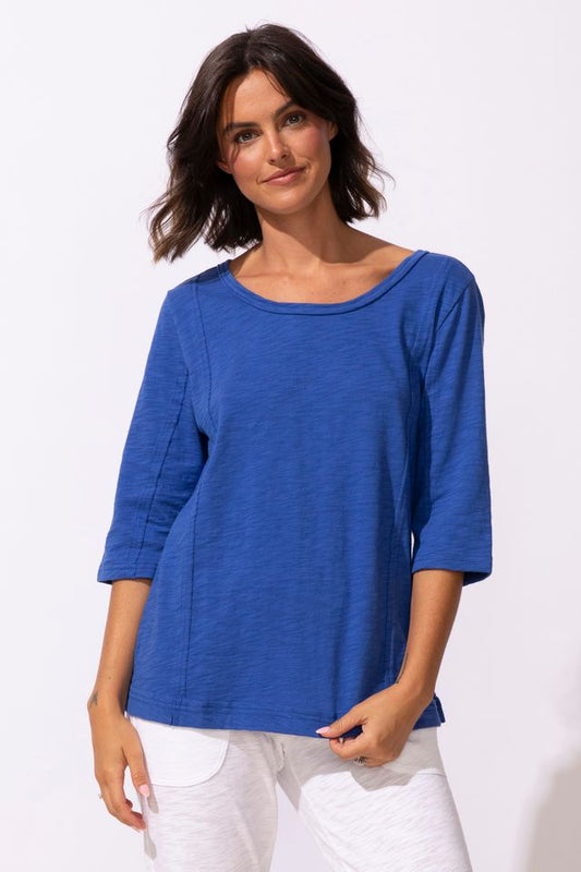 Seamed Elbow TeeTopsPosh Boutique