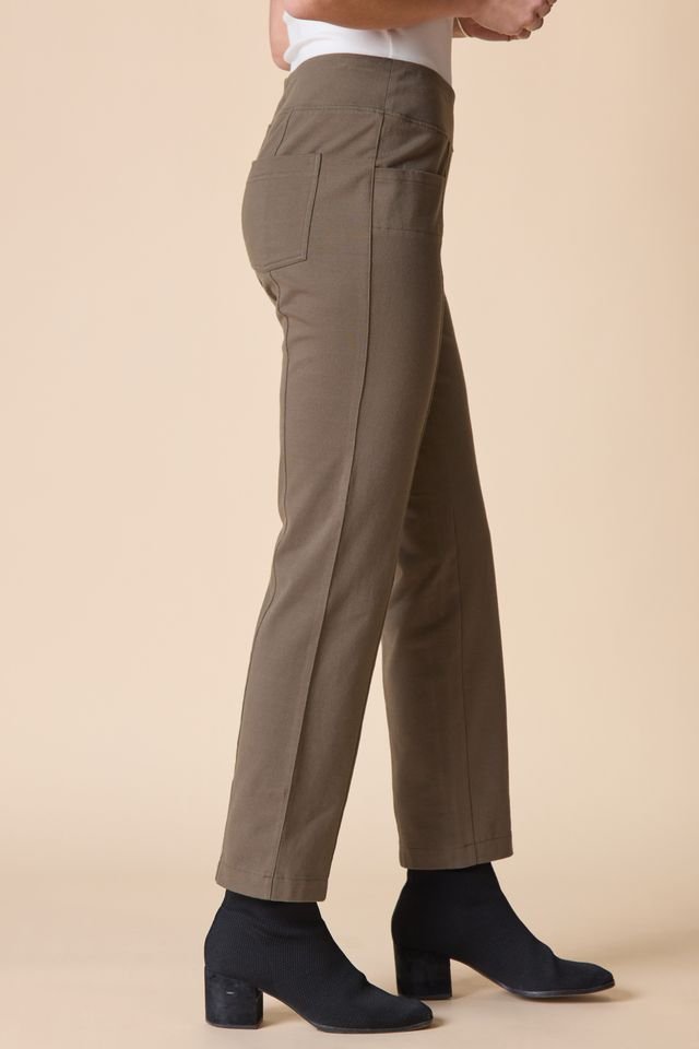 Seamed Pocket PantBottomsPosh Boutique