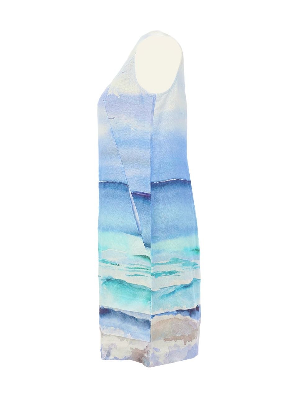 "Seascape" Linen DressPosh Boutique