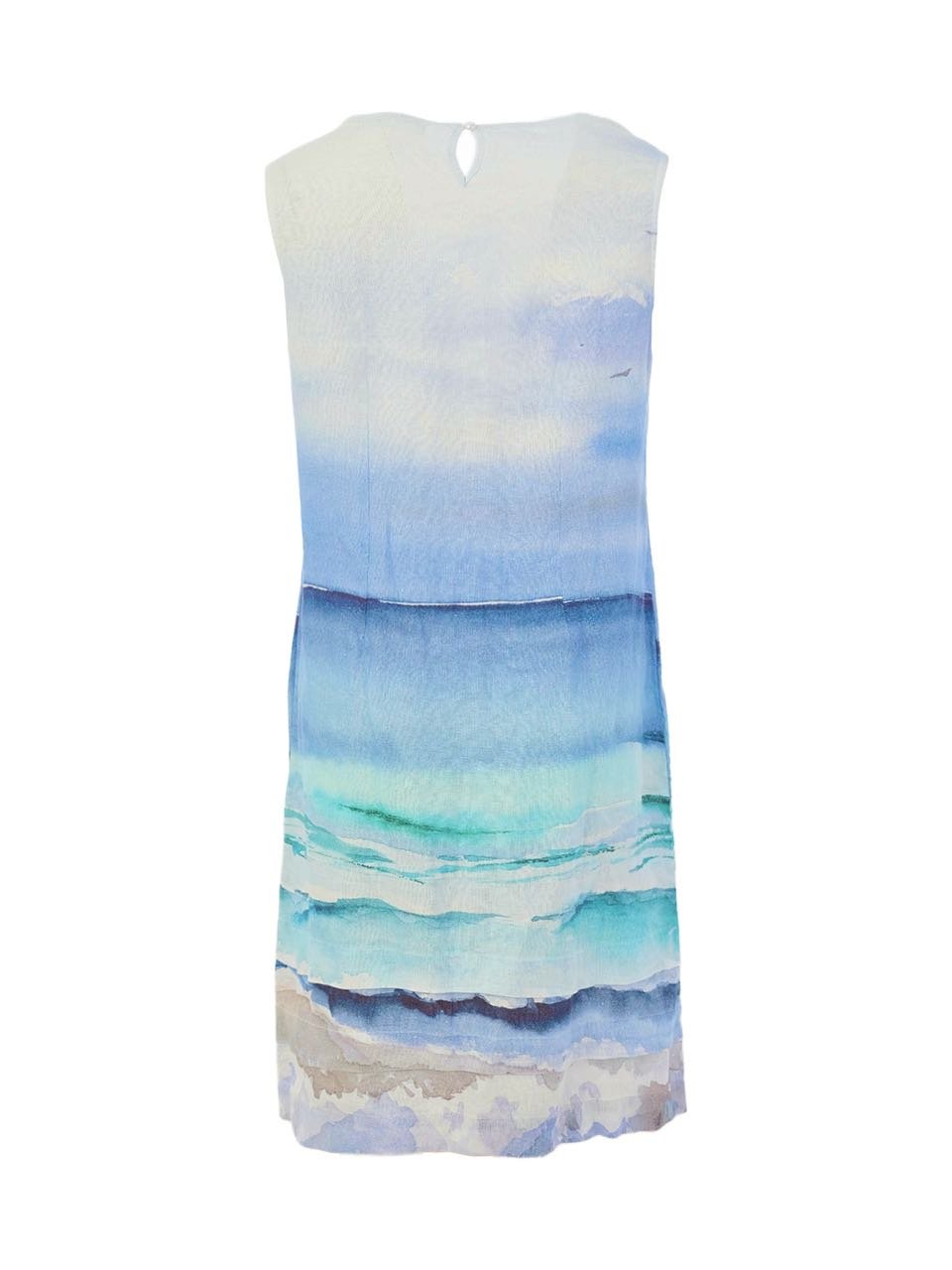 "Seascape" Linen DressPosh Boutique