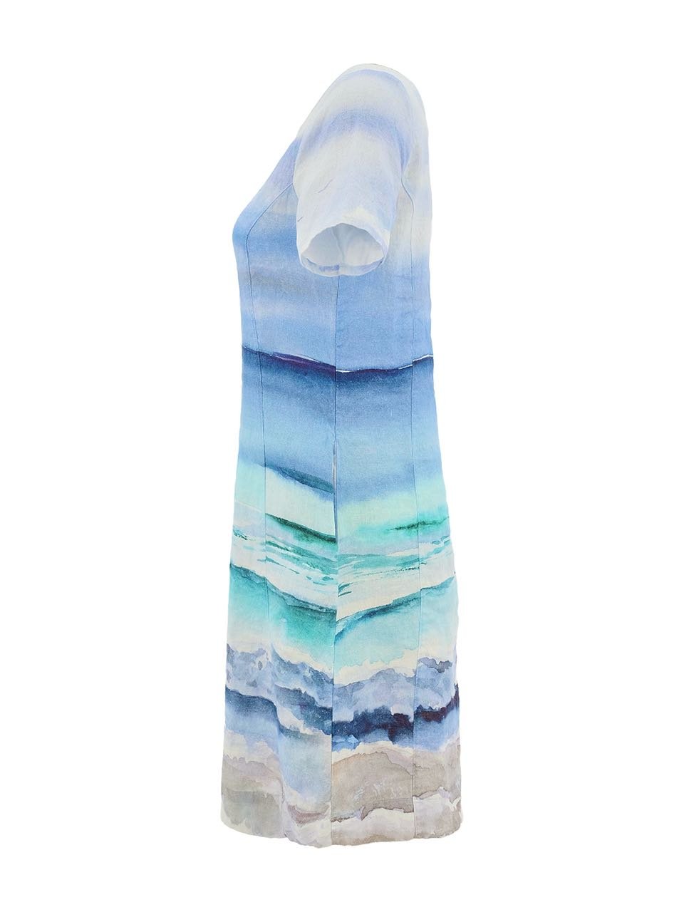 "Seascape" Short Sleeve DressPosh Boutique